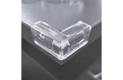 Silikon sarkok védelme bútorok sarkain - 12 darabos készlet