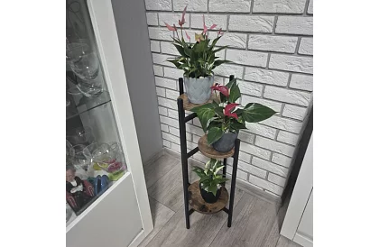 Virágos asztal - 3 szintes