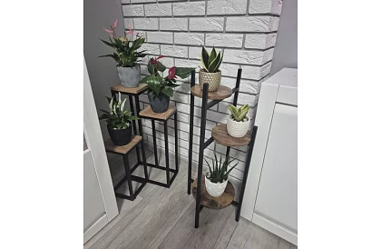 Virágos asztal - 3 szintes