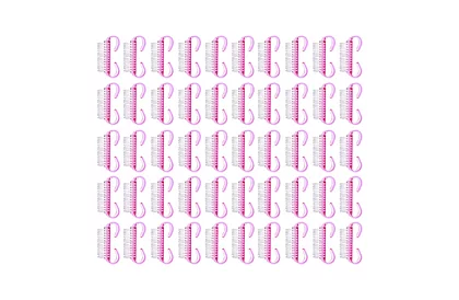 Körömreszelők 50 darab – por eltávolítása reszelés után