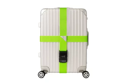 Biztonsági öv a bőröndhöz kódzárral