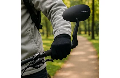 Cyklistikai tükör – könnyű és törhetetlen