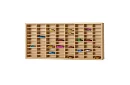 Kamion fa wooden shelf – organizer for cars – 80 compartments