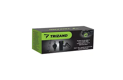 Összecsukható kódzár a kerékpárhoz – TRIZAND