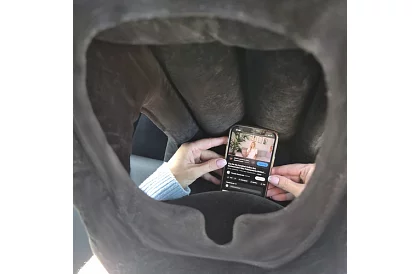 Felfújható utazási párna