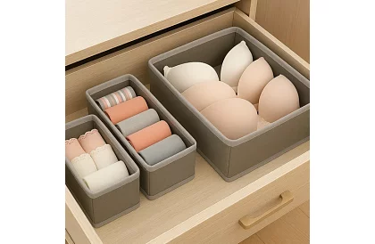 Szekrénybe való szervező - 6 darabos készlet