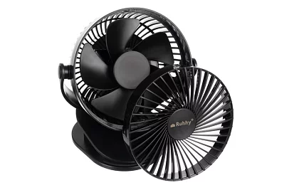 Vezet nélküli ventilátor klipszel – tölthető USB-C 1200 mAh