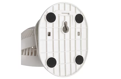 Vezeték nélküli ventilátor klipszel - fehér - tölthető USB-C 1200 mAh