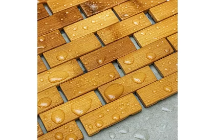 Bambusz fürdőszobai szőnyeg – 80×50 cm