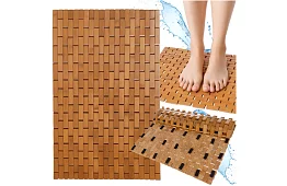 Bambusz fürdőszobai szőnyeg – 80×50 cm