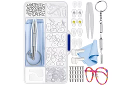 Szemüvegjavító készlet – 126 darab a tokban