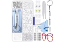 Szemüvegjavító készlet – 126 darab a tokban
