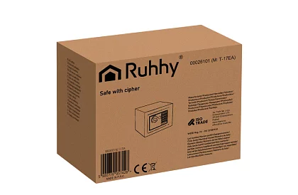 Kombinált széf kódzárral és kulccsal