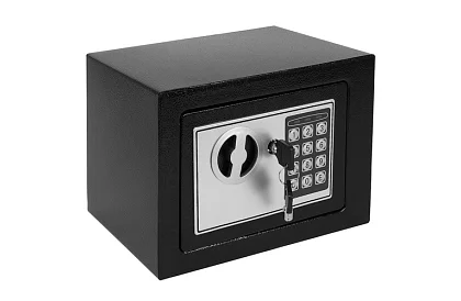 Kombinált széf kódzárral és kulccsal