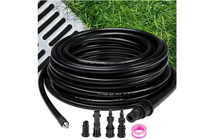 Magasnyomású tömlő csövek és felületek tisztításához – 15 méter