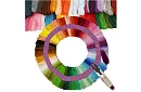Színes hímzőcérnák – nagy készlet 150 db
