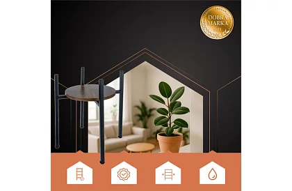 Elegáns virágtartó - 40 x 26 x 26 cm