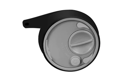 Beérintés nélküli szappanadagoló – fekete