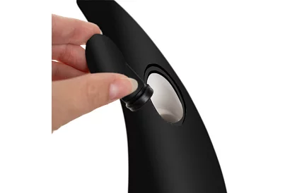 Beérintés nélküli szappanadagoló – fekete