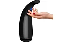 Beérintés nélküli szappanadagoló – fekete