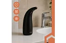 Beérintés nélküli szappanadagoló – fekete