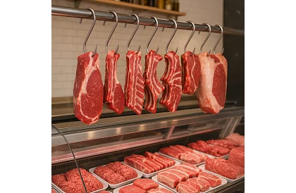 Rozsdamentes acél húzók húsra - 15 darab