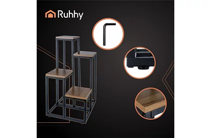 Virágállvány 69 cm – 4 szint