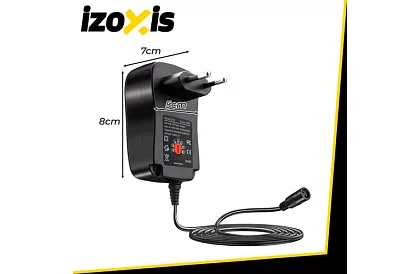 Univerzális tápegység – töltő 3–12 V 6 csatlakozóval