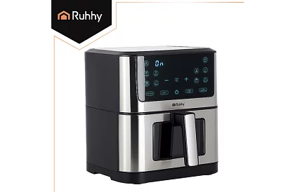 Hőlégkeveréses, tapadásmentes fritőz – 8 literes űrtartalom