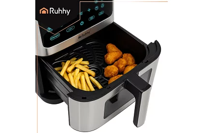 Hőlégkeveréses, tapadásmentes fritőz – 8 literes űrtartalom