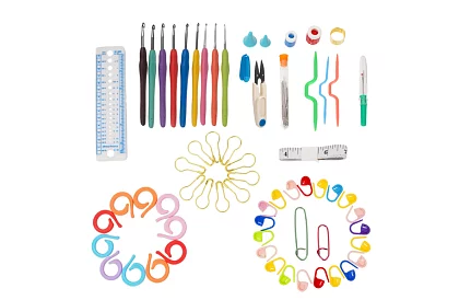 Horgoló készlet 113 darab - Teljes horgoló készlet