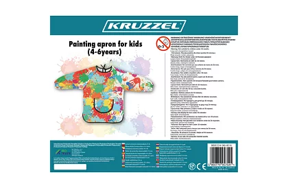 Gyermek festőköpeny 4–6 éves gyermekek számára