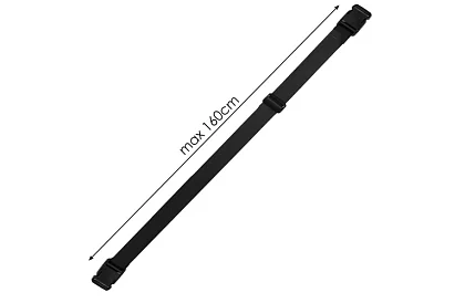 Gyerek könnyű futóbicikli fekete – 12" kerekek + vállpánt