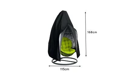 Fedezék a kertben lévő hinta székhez