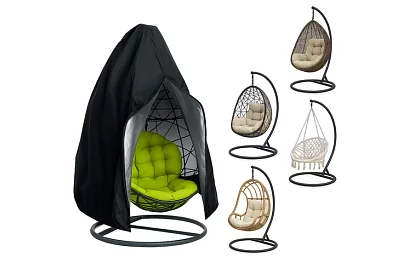 Fedezék a kertben lévő hinta székhez