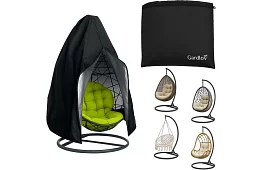 Fedezék a kertben lévő hinta székhez