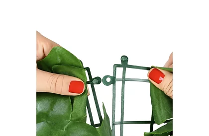 Mesterséges élő sövény 100 x 300 cm – borostyán