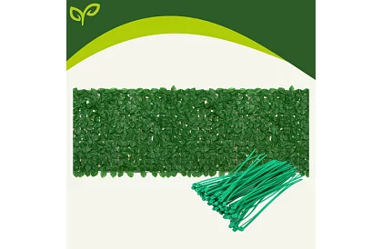 Mesterséges élő sövény 100 x 300 cm – borostyán