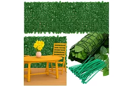 Mesterséges élő sövény 100 x 300 cm – borostyán