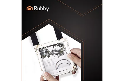 Öntapadó tépőzár 2,5 x 500 cm – fekete