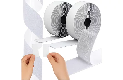 Öntapadó tépőzár 2,5 x 500 cm – fehér