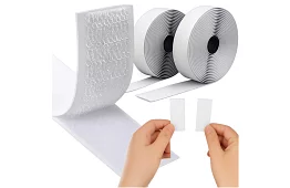 Öntapadó tépőzár 2,5 x 500 cm – fehér