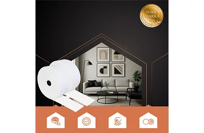 Öntapadó tépőzár 5 x 500 cm – fehér