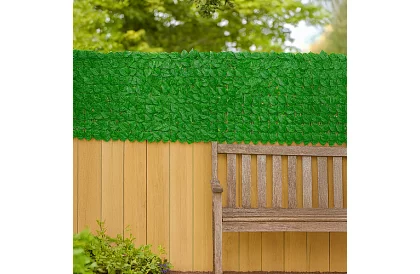 Mesterséges élő sövény 50 x 500 cm – borostyán