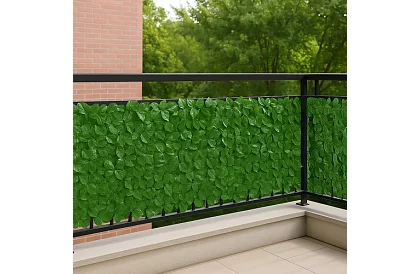 Mesterséges élő sövény 50 x 500 cm – borostyán