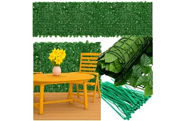 Mesterséges élő sövény 50 x 500 cm – borostyán