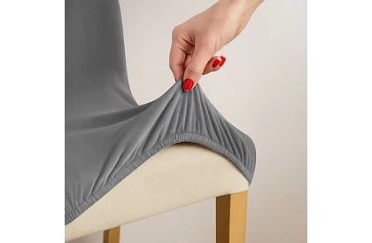 Univerzális székpárnák – 6 darab – Sötétszürke