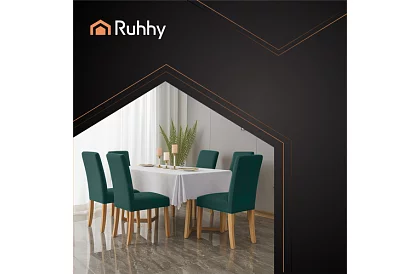 Univerzális székborítók – 6 darab – Zöld