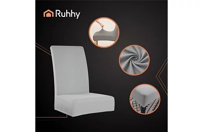 Univerzális székborítók – 6 darab – Szürke