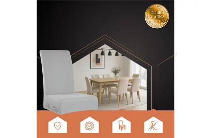 Univerzális székborítók – 6 darab – Szürke